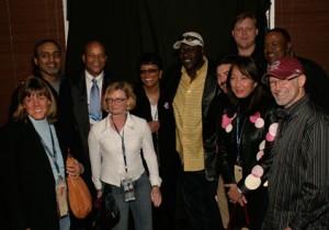 2008 Guest Speakers Ronnie Lott and Ottis Anderson with VIP Guests   